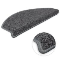 Stufenmatte DAS TEPPICHWERK Durango Halbrund 1 Stück