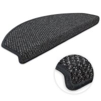 Stufenmatte DAS TEPPICHWERK Lord Halbrund 1 Stück