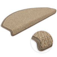 Stufenmatte DAS TEPPICHWERK Lord Halbrund 1 Stück