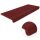 B-Ware Stufenmatte Ramon MW Rechteckig mit Winkel Bordeaux 1 Stück
