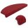 Stufenmatte DAS TEPPICHWERK Toscana Halbrund Bordeaux 1 Stück