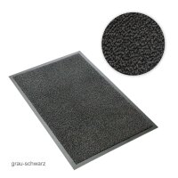 Schmutzfangmatte - Sauberlaufmatte grau-schwarz meliert 60 x 90 cm