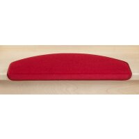 Stufenmatten Vorwerk Uni Halbrund Sparset Rot 24 Stück