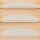 Stufenmatten Ariston Halbrund 65x24cm Trittfläche Beige 15 Stück