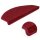 Stufenmatten Ariston Halbrund 65x24cm Trittfläche Weinrot 28 Stück