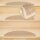 Stufenmatten Rambo Kleinformat 55x15x3,5cm Halbrund
