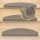 Stufenmatten Rambo New Taupe - Bundle inkl. Schmutzfangmatte in Grau 15 Stück