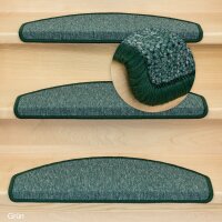 Stufenmatten Rambo New Bundle inkl. Schmutzfangmatte Grün 15 Stück