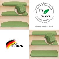 Stufenmatten DAS TEPPICHWERK Uni Einzeln und Sparsets...