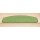 Stufenmatten DAS TEPPICHWERK Uni Olivegrün 18 Stück Halbrund