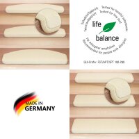 Stufenmatten DAS TEPPICHWERK Uni Einzeln und Sparsets...