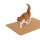 Sisal Katzen Kratzmatte I Kratzteppich aus 100% Sisal I 40 x 60 cm