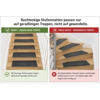 Stufenmatten Astral Kombinierbar Mit Teppich Laufer 2 95