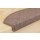 Stufenmatten Ariston Hellbraun Halbrund 15er Set + Teppichläufer 66 x125cm (BxL)