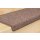 Stufenmatten Ariston Hellbraun Rechteckig 15er Set + Teppichläufer 66 x175cm (BxL)